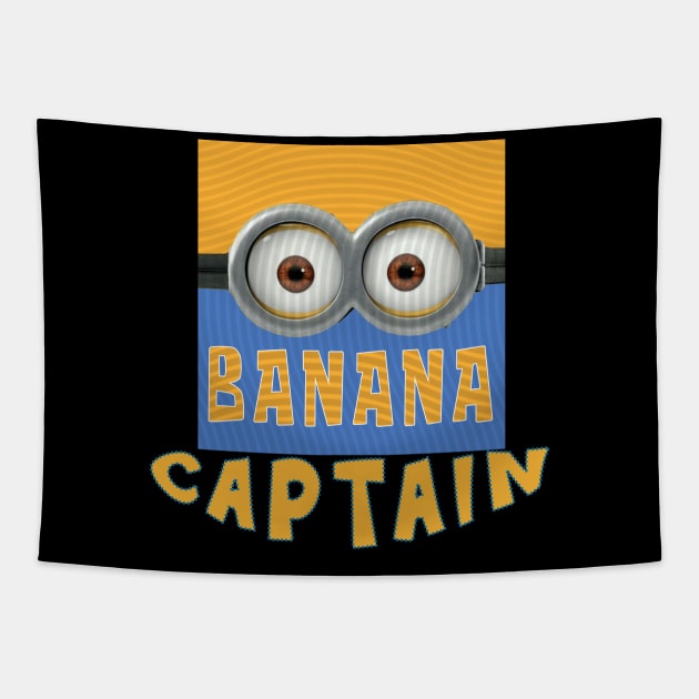 MINIONS USA CAPTAIN Tapestry by LuckYA