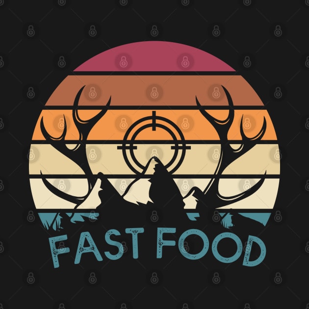 Funny Hunter Fast Food by MasliankaStepan