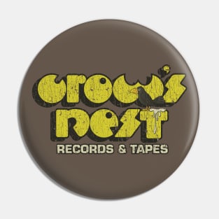 Crow’s Nest Records & Tapes 1978 Pin