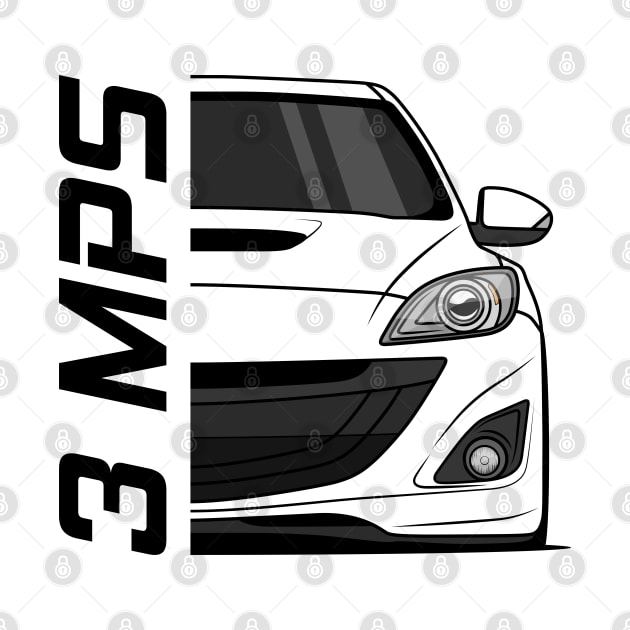 Front 3 MPS Mazdaspeed3 JDM by GoldenTuners