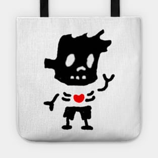 The Last Zombie Boy with a warm heart Tote