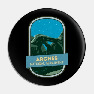 Arches National Monument Pin