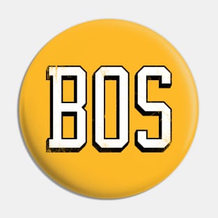 BOSton retro - Gold/White Pin