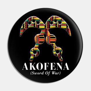 Akofena (Sword of War) Pin