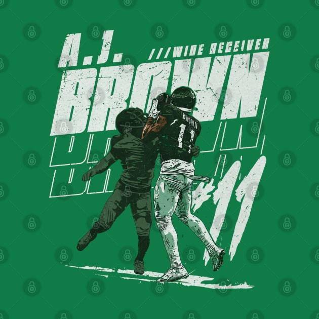 A.J. Brown Philadelphia Covered TD by Chunta_Design