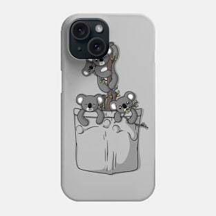 Pocket Koala Bears Phone Case