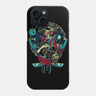 Cyborg Samurai Phone Case