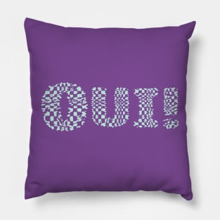 oui mint Pillow