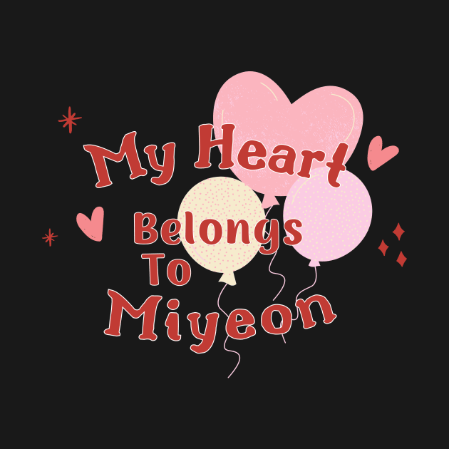 My Heart Belongs To Miyeon (G)I-dle by wennstore