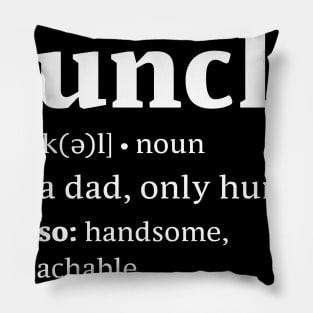 Huncle T-Shirt Pillow