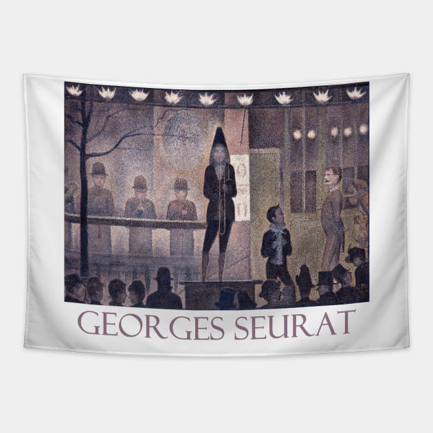 Circus Sideshow by Georges Seurat Tapestry by Naves