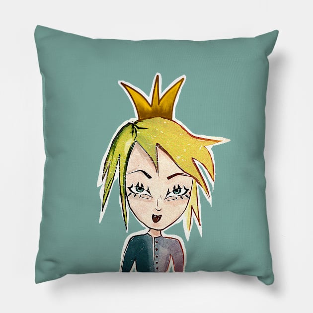 Princess_03 Pillow by ARTEMIDA