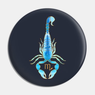 Zodiac - Scorpio Pin