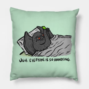 Everyone Is So Annoying Mothman Pillow