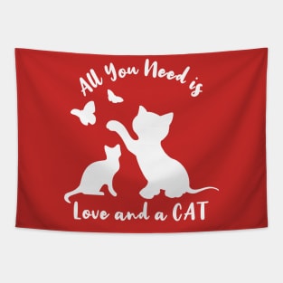 All You Need is Love and a Cat Tapestry