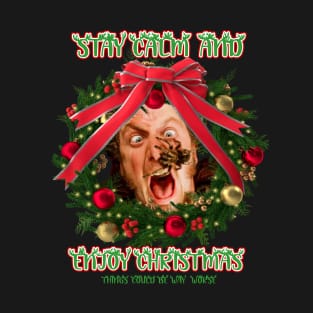 Stay Calm And Enjoy Christmas T-Shirt