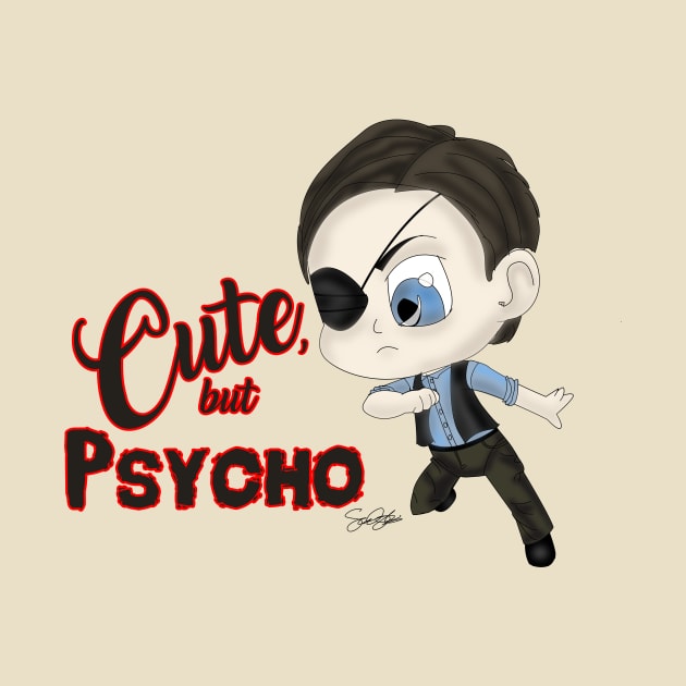 Cute, but psycho by SamSteinDesigns
