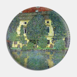 Schloss Kammer on the Attersee III By Gustav Klimt Pin