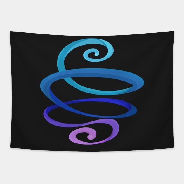 Orb Runner Logo | Icon Tapestry by Lavoie Studios