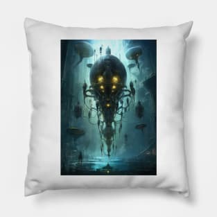 alien rebirth Pillow