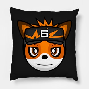 Gamer Fox OpDaMyZr Pillow