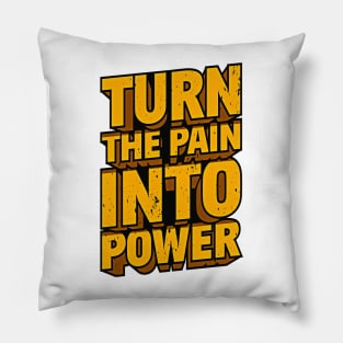 No Pain No Gain Pillow