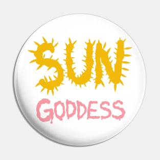 Sun Goddess Pin