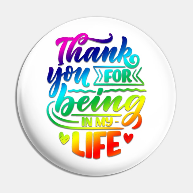 Thank you for being in my life Pin by Hispaniola-Fineart