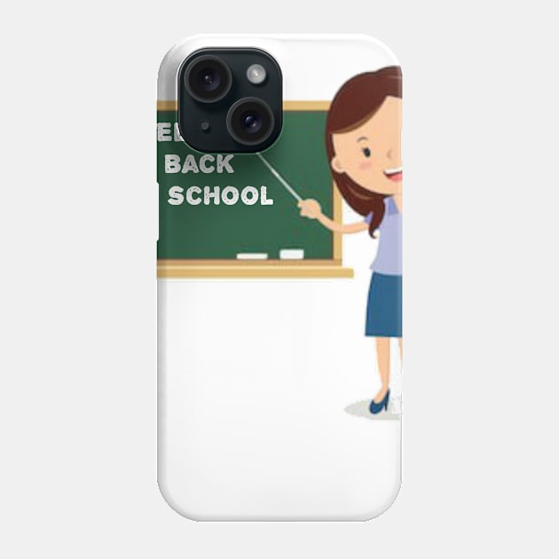 Back to school students Phone Case by Jumana2017