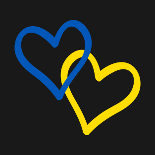 Ukraine Hearts T-Shirt