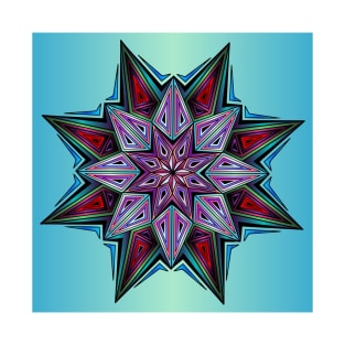 Star Mandalas 096 (Style:16) T-Shirt