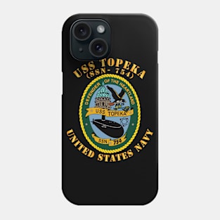 USS Topeka (SSN 754) Phone Case