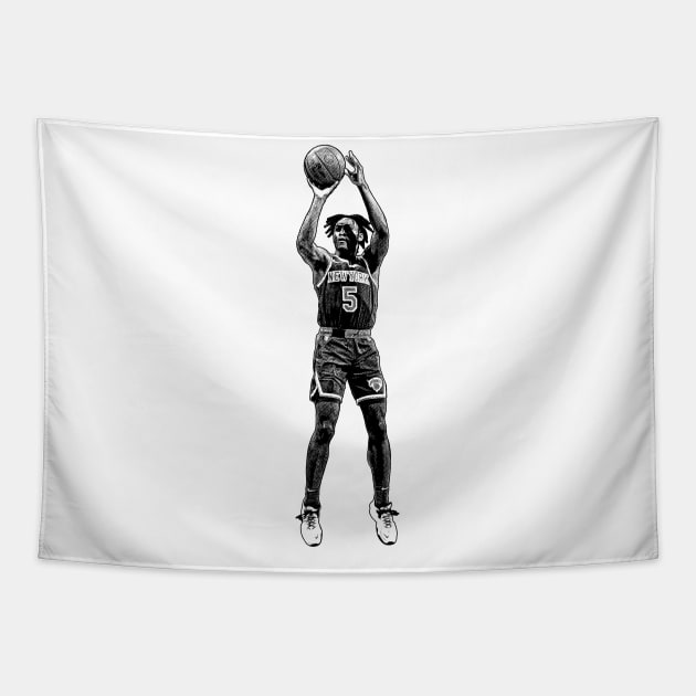 Immanuel Quickley Tapestry by Puaststrol