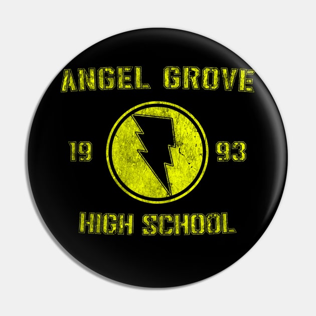 Angel Grove High School Pin by robertcop