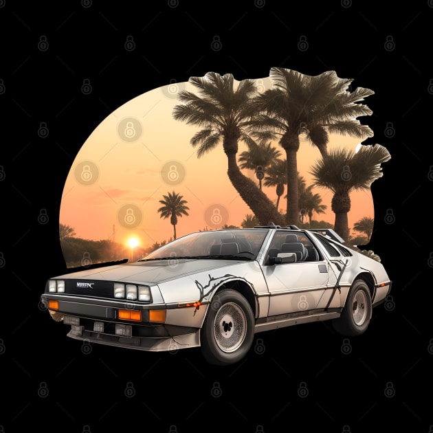 Summer Art DMC DeLorean by Shop Goods