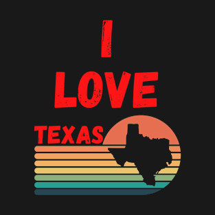 I Love Texas T-Shirt