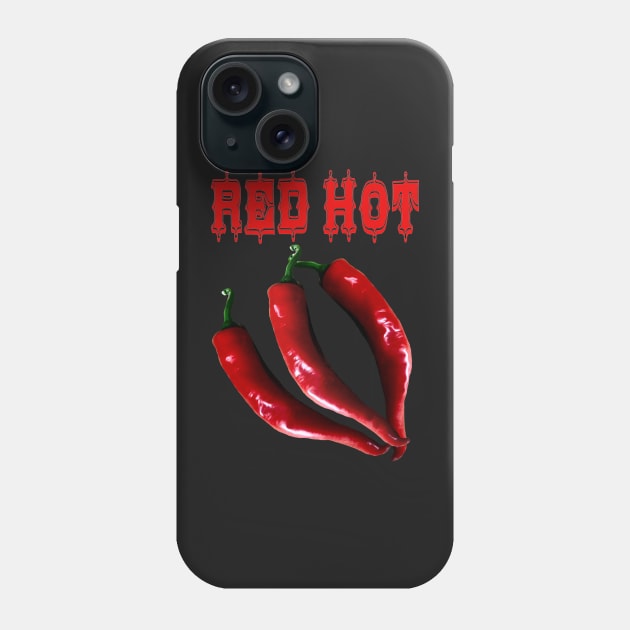 Hot Chili Spicy Food Expert Phone Case by PlanetMonkey