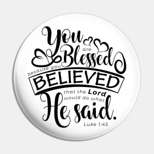 you are blessed Pin