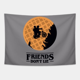 Friends Don't Lie Waffle Tapestry