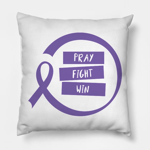 breast cancer awareness Pillow by first12