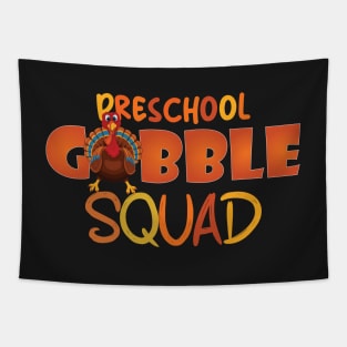 Preschool Gobble Squad Tapestry