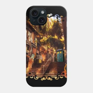 The Doctor lost in china town Phone Case