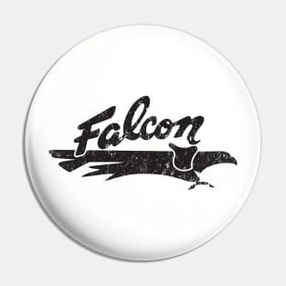 Falcon Records Pin