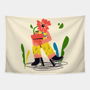 Plant Head Tapestry