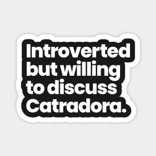 Introverted but willing to discuss Catradora - She-Ra Magnet