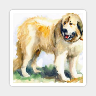 Anatolian Shepherd Watercolor - Dog Lover Gifts Magnet