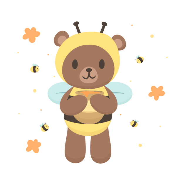 Honey Bear by KammyBale