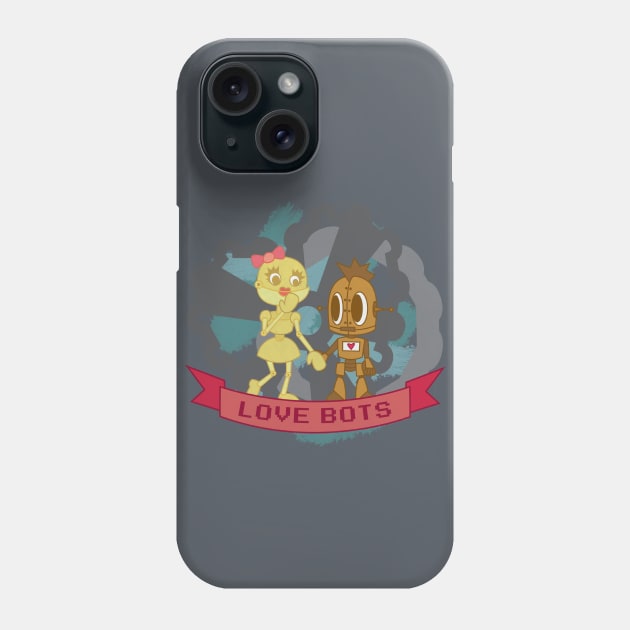 LOVE BOTS Phone Case by DaniMarie902