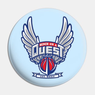 Bench On A Quest - Los Angeles Basketball Pin