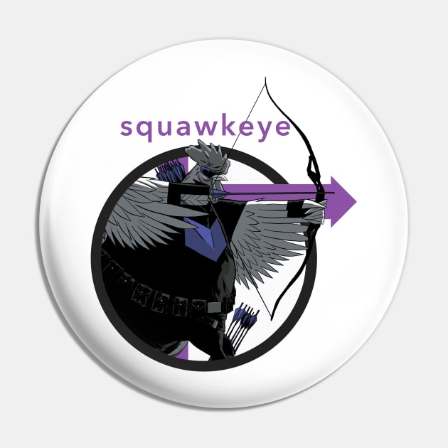 Squawkeye Pin by ThirteenthFloor